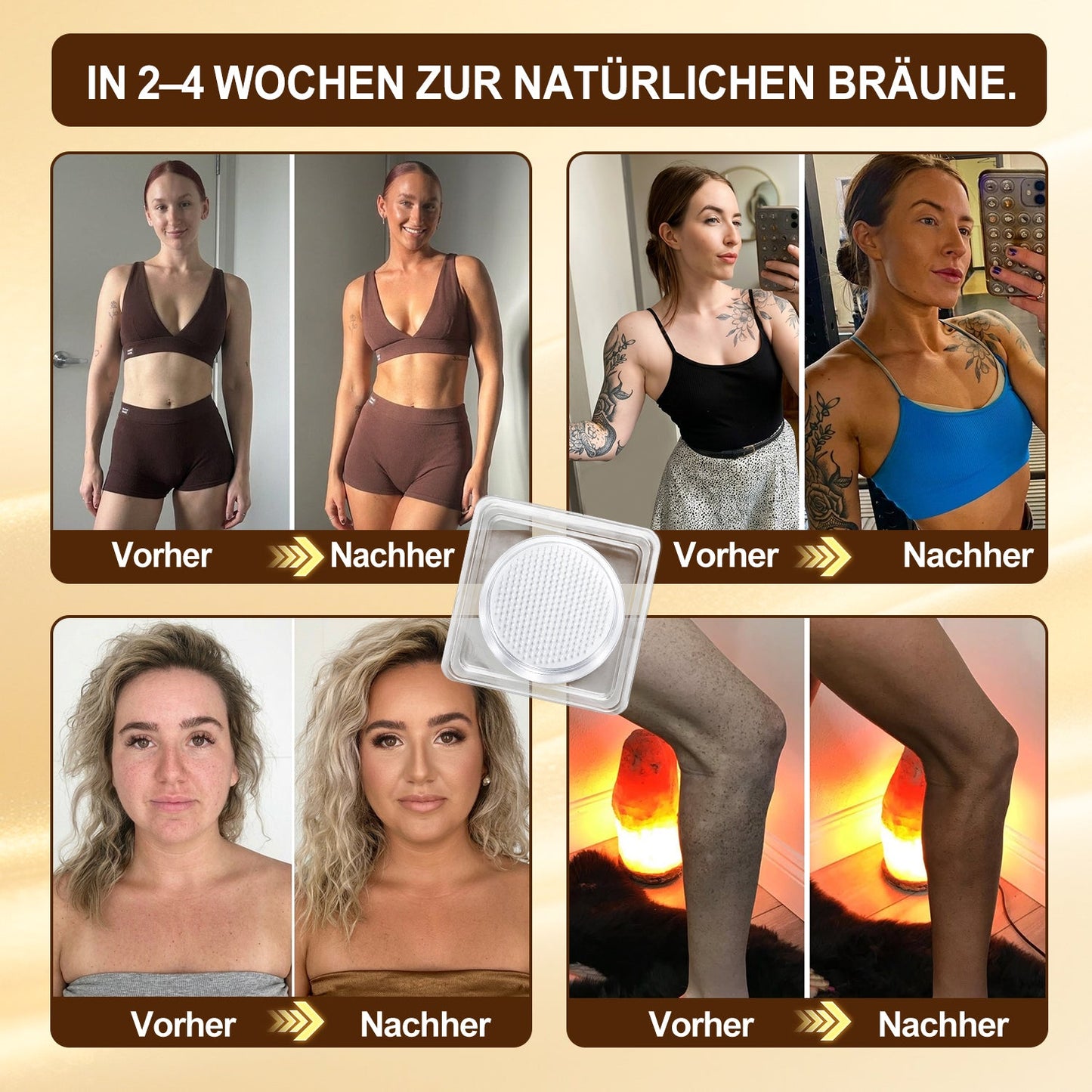 𝑶𝒇𝒇𝒊𝒛𝒊𝒆𝒍𝒍𝒆𝒓 𝑺𝒕𝒐𝒓𝒆 | ☀️ 𝐇𝐢𝐬𝐤𝐢𝐧® 𝐒𝐮𝐧𝐥𝐞𝐬𝐬 𝐈𝐧𝐬𝐭𝐚𝐧𝐭 𝐁𝐫𝐨𝐧𝐳𝐞 𝐌𝐢𝐜𝐫𝐨𝐧𝐞𝐞𝐝𝐥𝐞 𝐓𝐚𝐧𝐧𝐢𝐧𝐠-𝐏𝐚𝐭𝐜𝐡 (𝐍𝐮𝐫 𝐞𝐢𝐧𝐦𝐚𝐥 𝐭ä𝐠𝐥𝐢𝐜𝐡) 𝐒𝐢𝐜𝐡𝐭𝐛𝐚𝐫𝐞𝐫 𝐁𝐫𝐨𝐧𝐳𝐞-𝐆𝐥𝐨𝐰 𝐢𝐧 𝟕 𝐓𝐚𝐠𝐞𝐧 ✅ 𝐊𝐞𝐢𝐧 𝐔𝐕, 𝐊𝐞𝐢𝐧 𝐎𝐫𝐚𝐧𝐠𝐞-𝐓𝐨𝐧, 𝐊𝐞𝐢𝐧𝐞 𝐒𝐭𝐫𝐞𝐢𝐟𝐞𝐧, 𝐊𝐞𝐢𝐧 𝐃𝐇𝐀, 𝐊𝐞𝐢𝐧𝐞 𝐕𝐞𝐫𝐬𝐜𝐡𝐦𝐮𝐭𝐳𝐮𝐧𝐠.