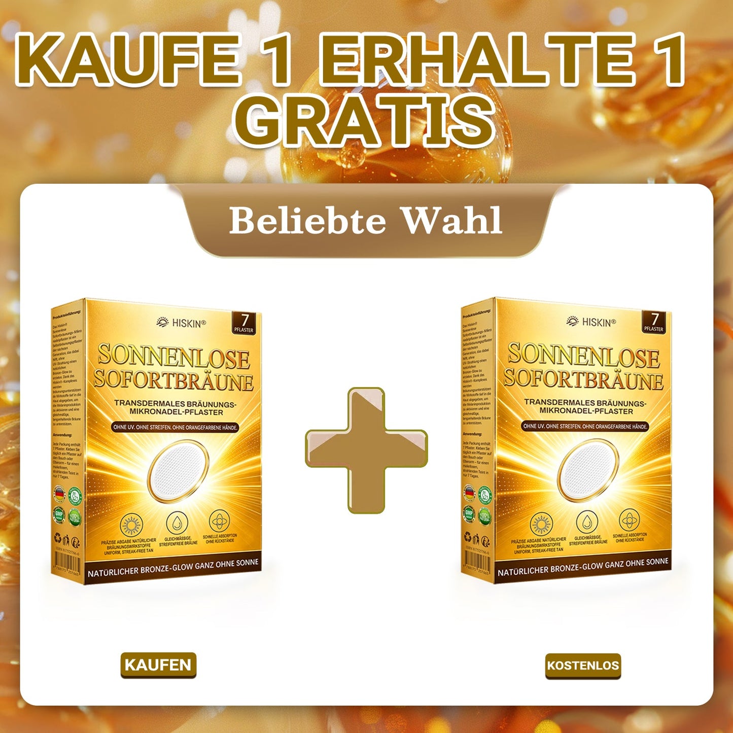 𝑶𝒇𝒇𝒊𝒛𝒊𝒆𝒍𝒍𝒆𝒓 𝑺𝒕𝒐𝒓𝒆 | ☀️ 𝐇𝐢𝐬𝐤𝐢𝐧® 𝐒𝐮𝐧𝐥𝐞𝐬𝐬 𝐈𝐧𝐬𝐭𝐚𝐧𝐭 𝐁𝐫𝐨𝐧𝐳𝐞 𝐌𝐢𝐜𝐫𝐨𝐧𝐞𝐞𝐝𝐥𝐞 𝐓𝐚𝐧𝐧𝐢𝐧𝐠-𝐏𝐚𝐭𝐜𝐡 (𝐍𝐮𝐫 𝐞𝐢𝐧𝐦𝐚𝐥 𝐭ä𝐠𝐥𝐢𝐜𝐡) 𝐒𝐢𝐜𝐡𝐭𝐛𝐚𝐫𝐞𝐫 𝐁𝐫𝐨𝐧𝐳𝐞-𝐆𝐥𝐨𝐰 𝐢𝐧 𝟕 𝐓𝐚𝐠𝐞𝐧 ✅ 𝐊𝐞𝐢𝐧 𝐔𝐕, 𝐊𝐞𝐢𝐧 𝐎𝐫𝐚𝐧𝐠𝐞-𝐓𝐨𝐧, 𝐊𝐞𝐢𝐧𝐞 𝐒𝐭𝐫𝐞𝐢𝐟𝐞𝐧, 𝐊𝐞𝐢𝐧 𝐃𝐇𝐀, 𝐊𝐞𝐢𝐧𝐞 𝐕𝐞𝐫𝐬𝐜𝐡𝐦𝐮𝐭𝐳𝐮𝐧𝐠.
