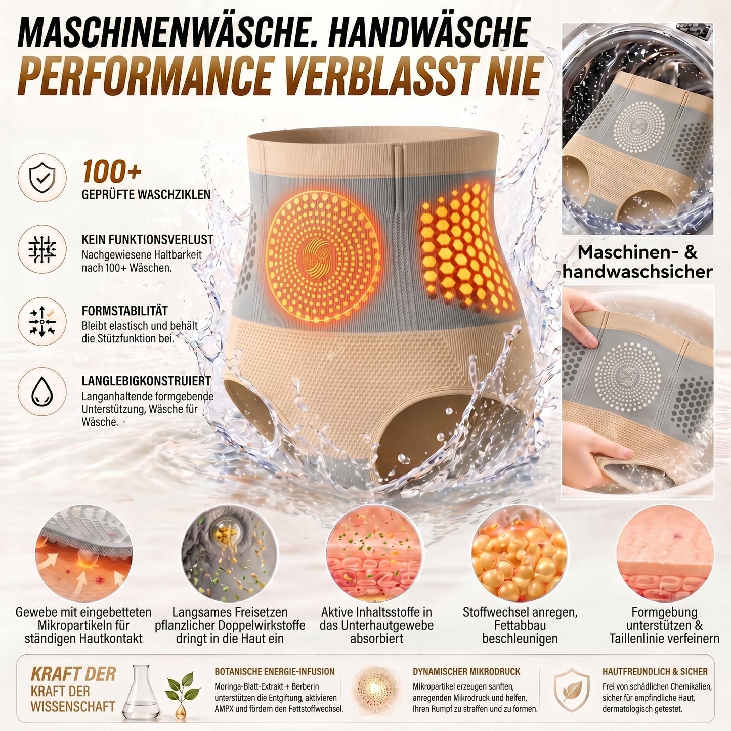 deOffizieller Marken-Store 💎 𝑨𝑳𝑳𝒀𝑩𝑬𝑬® 2026 Moringa & Berberin 4-in-1 Mikropartikel Shaping- & Fat-Burn-Shorts