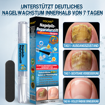 IYOCARE® Nagelpilz Reparatur-Stift Bekämpft die Ursache — Sichtbare Verbesserung in wenigen Tagen* Die meisten Behandlungen bleiben an der Oberfläche. Diese wirkt tiefer.