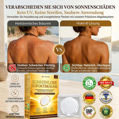 𝑶𝒇𝒇𝒊𝒛𝒊𝒆𝒍𝒍𝒆𝒓 𝑺𝒕𝒐𝒓𝒆 | ☀️ 𝐇𝐢𝐬𝐤𝐢𝐧® 𝐒𝐮𝐧𝐥𝐞𝐬𝐬 𝐈𝐧𝐬𝐭𝐚𝐧𝐭 𝐁𝐫𝐨𝐧𝐳𝐞 𝐌𝐢𝐜𝐫𝐨𝐧𝐞𝐞𝐝𝐥𝐞 𝐓𝐚𝐧𝐧𝐢𝐧𝐠-𝐏𝐚𝐭𝐜𝐡 (𝐍𝐮𝐫 𝐞𝐢𝐧𝐦𝐚𝐥 𝐭ä𝐠𝐥𝐢𝐜𝐡) 𝐒𝐢𝐜𝐡𝐭𝐛𝐚𝐫𝐞𝐫 𝐁𝐫𝐨𝐧𝐳𝐞-𝐆𝐥𝐨𝐰 𝐢𝐧 𝟕 𝐓𝐚𝐠𝐞𝐧 ✅ 𝐊𝐞𝐢𝐧 𝐔𝐕, 𝐊𝐞𝐢𝐧 𝐎𝐫𝐚𝐧𝐠𝐞-𝐓𝐨𝐧, 𝐊𝐞𝐢𝐧𝐞 𝐒𝐭𝐫𝐞𝐢𝐟𝐞𝐧, 𝐊𝐞𝐢𝐧 𝐃𝐇𝐀, 𝐊𝐞𝐢𝐧𝐞 𝐕𝐞𝐫𝐬𝐜𝐡𝐦𝐮𝐭𝐳𝐮𝐧𝐠.