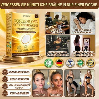 𝑶𝒇𝒇𝒊𝒛𝒊𝒆𝒍𝒍𝒆𝒓 𝑺𝒕𝒐𝒓𝒆 | ☀️ 𝐇𝐢𝐬𝐤𝐢𝐧® 𝐒𝐮𝐧𝐥𝐞𝐬𝐬 𝐈𝐧𝐬𝐭𝐚𝐧𝐭 𝐁𝐫𝐨𝐧𝐳𝐞 𝐌𝐢𝐜𝐫𝐨𝐧𝐞𝐞𝐝𝐥𝐞 𝐓𝐚𝐧𝐧𝐢𝐧𝐠-𝐏𝐚𝐭𝐜𝐡 (𝐍𝐮𝐫 𝐞𝐢𝐧𝐦𝐚𝐥 𝐭ä𝐠𝐥𝐢𝐜𝐡) 𝐒𝐢𝐜𝐡𝐭𝐛𝐚𝐫𝐞𝐫 𝐁𝐫𝐨𝐧𝐳𝐞-𝐆𝐥𝐨𝐰 𝐢𝐧 𝟕 𝐓𝐚𝐠𝐞𝐧 ✅ 𝐊𝐞𝐢𝐧 𝐔𝐕, 𝐊𝐞𝐢𝐧 𝐎𝐫𝐚𝐧𝐠𝐞-𝐓𝐨𝐧, 𝐊𝐞𝐢𝐧𝐞 𝐒𝐭𝐫𝐞𝐢𝐟𝐞𝐧, 𝐊𝐞𝐢𝐧 𝐃𝐇𝐀, 𝐊𝐞𝐢𝐧𝐞 𝐕𝐞𝐫𝐬𝐜𝐡𝐦𝐮𝐭𝐳𝐮𝐧𝐠.
