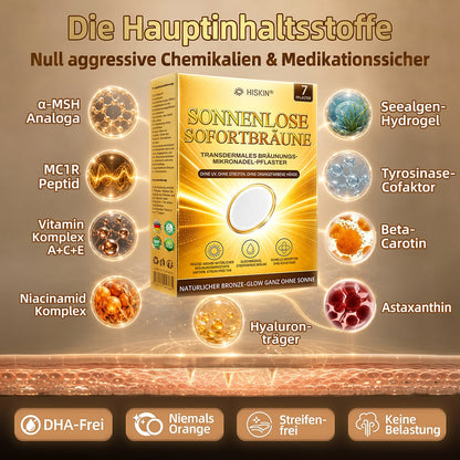 𝑶𝒇𝒇𝒊𝒛𝒊𝒆𝒍𝒍𝒆𝒓 𝑺𝒕𝒐𝒓𝒆 | ☀️ 𝐇𝐢𝐬𝐤𝐢𝐧® 𝐒𝐮𝐧𝐥𝐞𝐬𝐬 𝐈𝐧𝐬𝐭𝐚𝐧𝐭 𝐁𝐫𝐨𝐧𝐳𝐞 𝐌𝐢𝐜𝐫𝐨𝐧𝐞𝐞𝐝𝐥𝐞 𝐓𝐚𝐧𝐧𝐢𝐧𝐠-𝐏𝐚𝐭𝐜𝐡 (𝐍𝐮𝐫 𝐞𝐢𝐧𝐦𝐚𝐥 𝐭ä𝐠𝐥𝐢𝐜𝐡) 𝐒𝐢𝐜𝐡𝐭𝐛𝐚𝐫𝐞𝐫 𝐁𝐫𝐨𝐧𝐳𝐞-𝐆𝐥𝐨𝐰 𝐢𝐧 𝟕 𝐓𝐚𝐠𝐞𝐧 ✅ 𝐊𝐞𝐢𝐧 𝐔𝐕, 𝐊𝐞𝐢𝐧 𝐎𝐫𝐚𝐧𝐠𝐞-𝐓𝐨𝐧, 𝐊𝐞𝐢𝐧𝐞 𝐒𝐭𝐫𝐞𝐢𝐟𝐞𝐧, 𝐊𝐞𝐢𝐧 𝐃𝐇𝐀, 𝐊𝐞𝐢𝐧𝐞 𝐕𝐞𝐫𝐬𝐜𝐡𝐦𝐮𝐭𝐳𝐮𝐧𝐠.