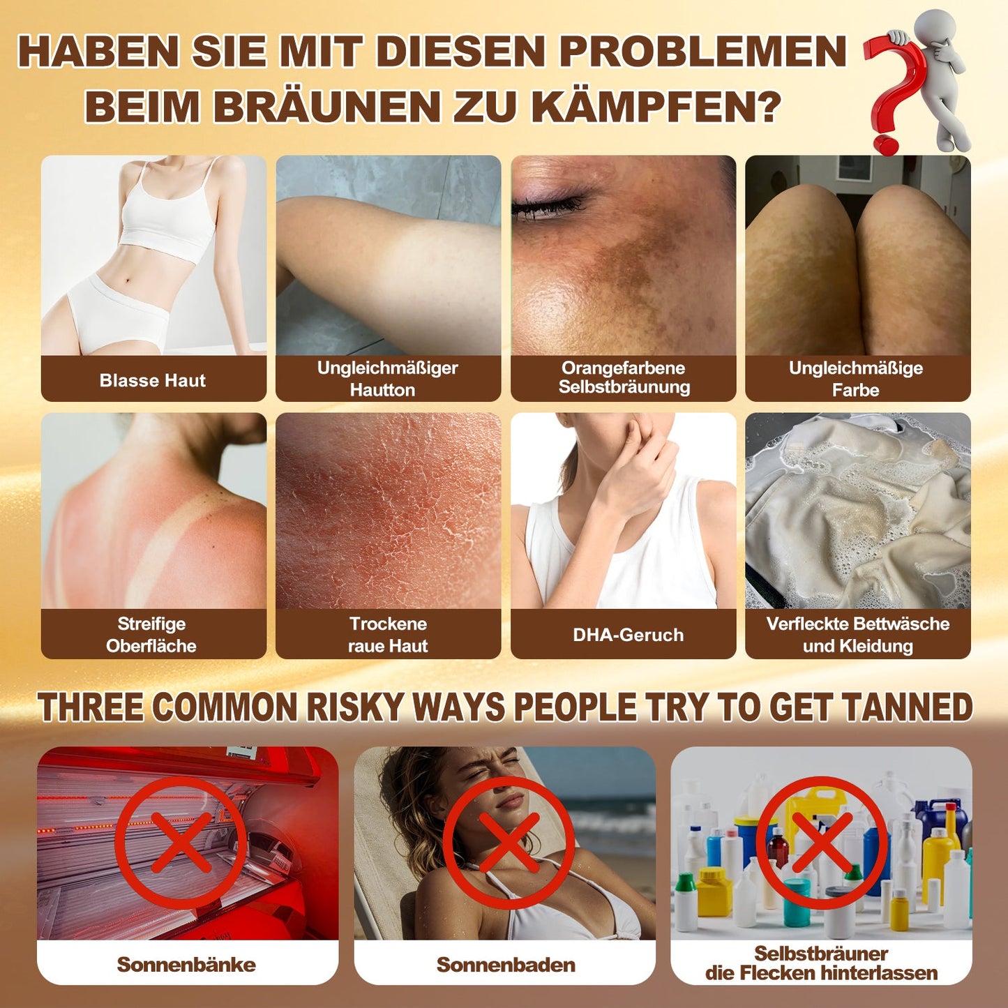 𝑶𝒇𝒇𝒊𝒛𝒊𝒆𝒍𝒍𝒆𝒓 𝑺𝒕𝒐𝒓𝒆 | ☀️ 𝐇𝐢𝐬𝐤𝐢𝐧® 𝐒𝐮𝐧𝐥𝐞𝐬𝐬 𝐈𝐧𝐬𝐭𝐚𝐧𝐭 𝐁𝐫𝐨𝐧𝐳𝐞 𝐌𝐢𝐜𝐫𝐨𝐧𝐞𝐞𝐝𝐥𝐞 𝐓𝐚𝐧𝐧𝐢𝐧𝐠-𝐏𝐚𝐭𝐜𝐡 (𝐍𝐮𝐫 𝐞𝐢𝐧𝐦𝐚𝐥 𝐭ä𝐠𝐥𝐢𝐜𝐡) 𝐒𝐢𝐜𝐡𝐭𝐛𝐚𝐫𝐞𝐫 𝐁𝐫𝐨𝐧𝐳𝐞-𝐆𝐥𝐨𝐰 𝐢𝐧 𝟕 𝐓𝐚𝐠𝐞𝐧 ✅ 𝐊𝐞𝐢𝐧 𝐔𝐕, 𝐊𝐞𝐢𝐧 𝐎𝐫𝐚𝐧𝐠𝐞-𝐓𝐨𝐧, 𝐊𝐞𝐢𝐧𝐞 𝐒𝐭𝐫𝐞𝐢𝐟𝐞𝐧, 𝐊𝐞𝐢𝐧 𝐃𝐇𝐀, 𝐊𝐞𝐢𝐧𝐞 𝐕𝐞𝐫𝐬𝐜𝐡𝐦𝐮𝐭𝐳𝐮𝐧𝐠.